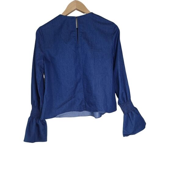 English Factory Chambray tops size Small - Picture 2 of 4